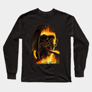 Dark Dragon Long Sleeve T-Shirt